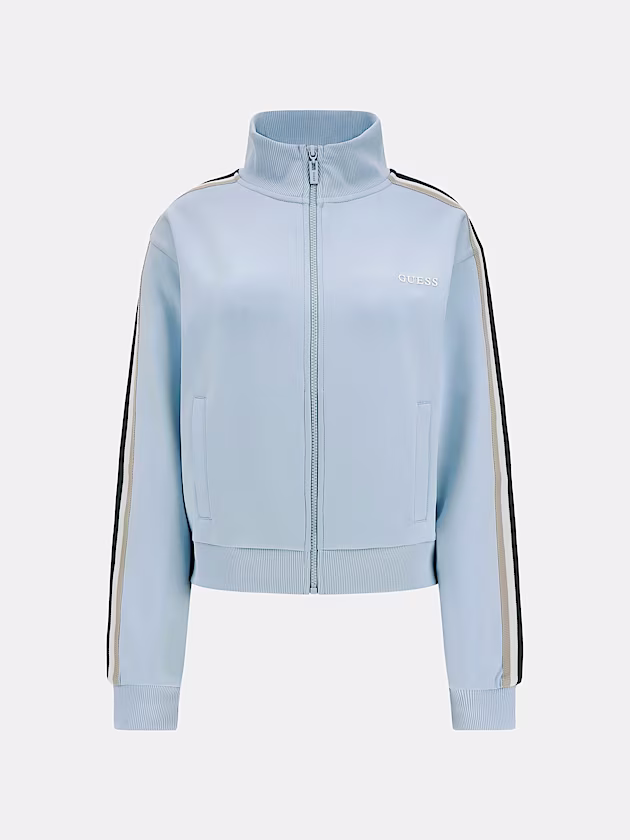 Zip-up logo sweatshirt - GUESS