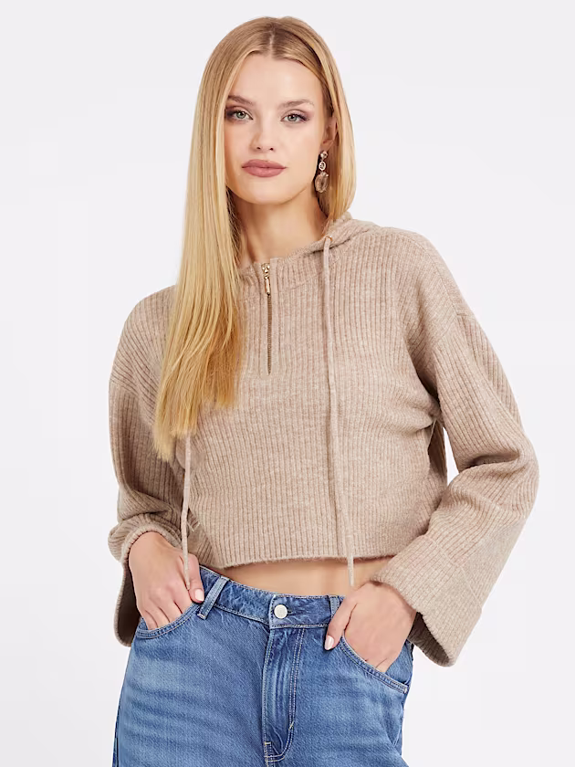 Hooded zip sweater - GUESS
