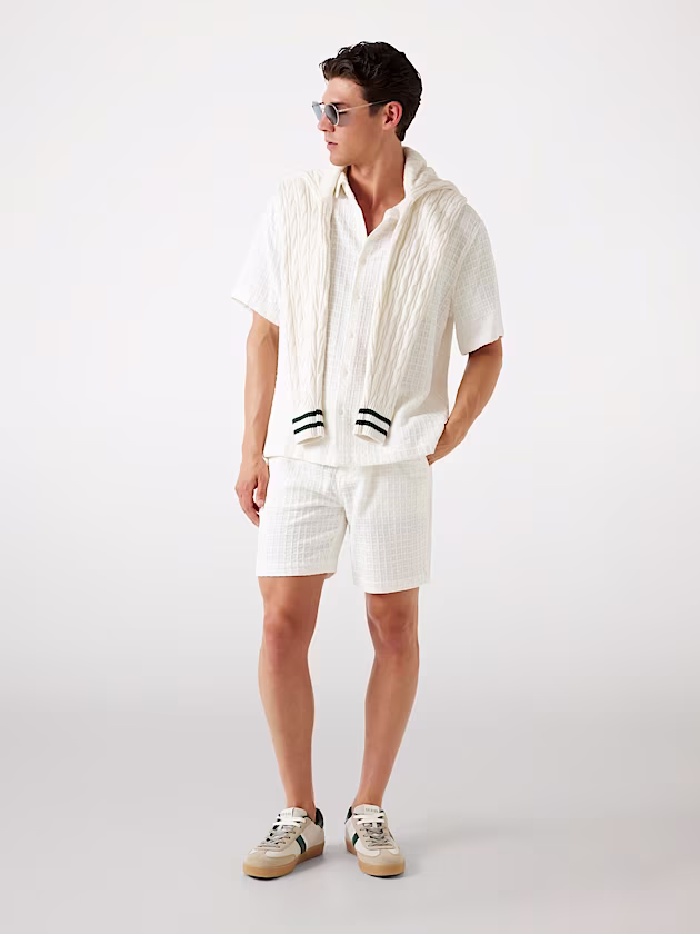 Checked texture shirt - GUESS