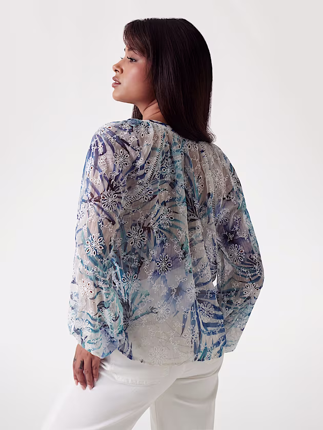 Flowing tunic blouse - GUESS