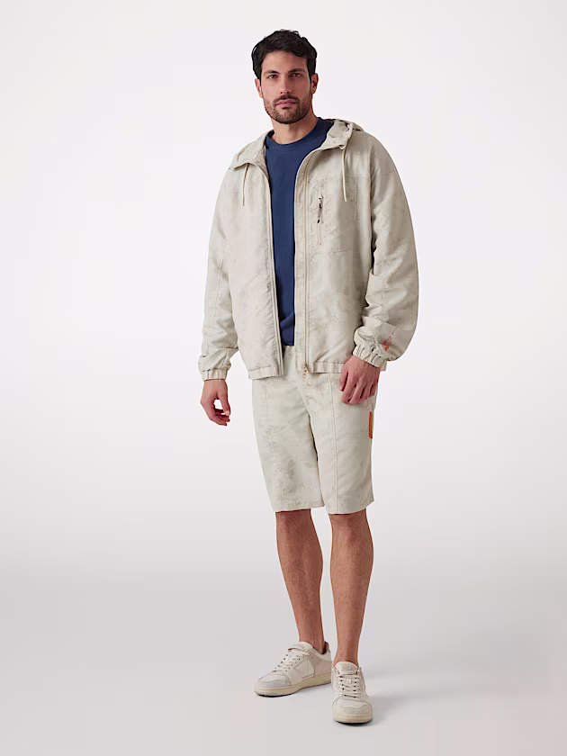 Printed hoodie sweatshirt - GUESS