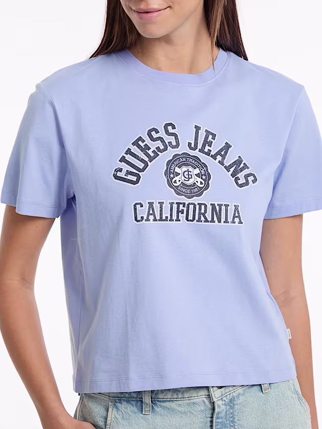 Boxy Logo Tee - GUESS