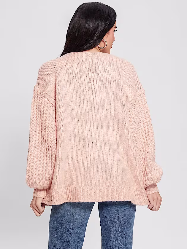 Front pockets cardigan - GUESS