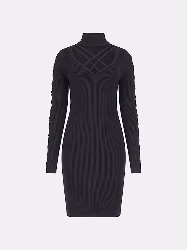Cut-out mini sweater dress - GUESS