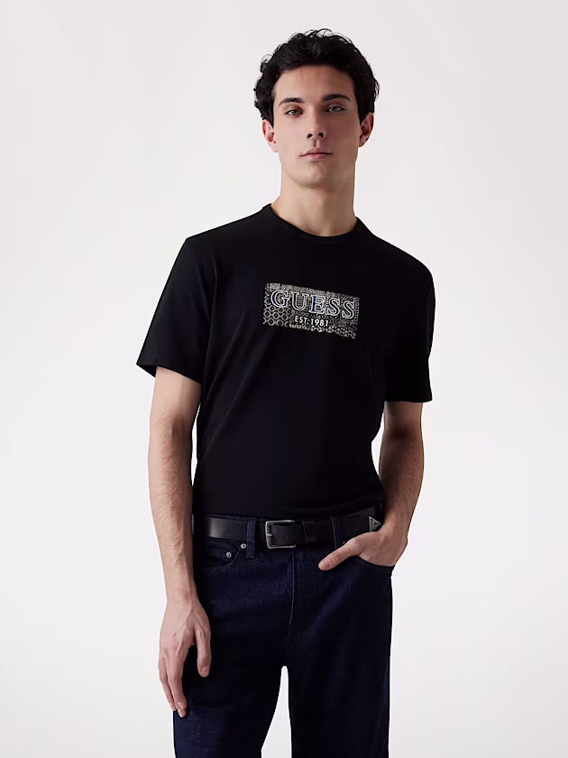 Front logo T-shirt - GUESS