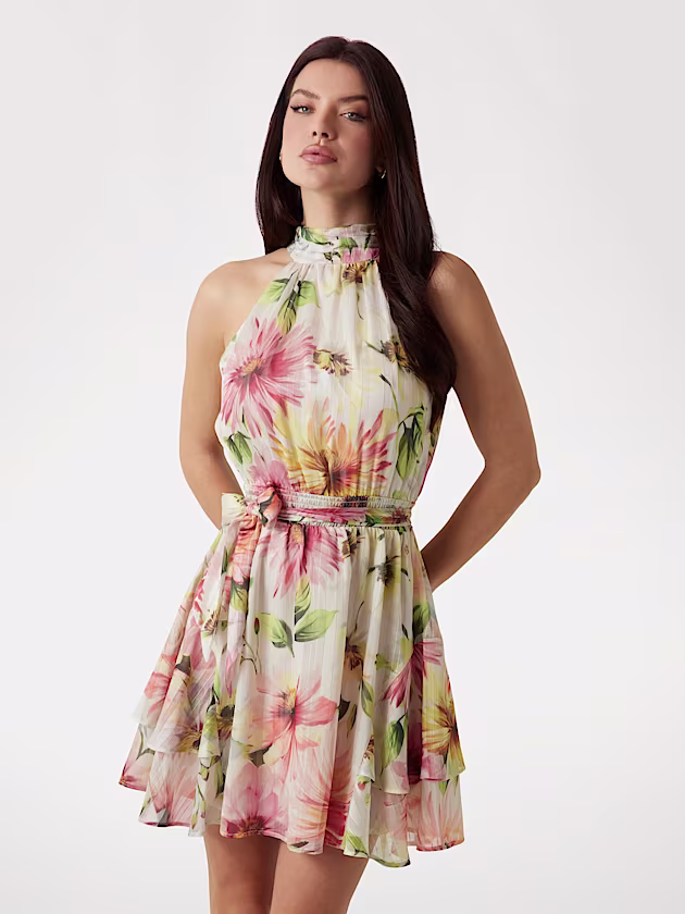 Floral mini dress - GUESS