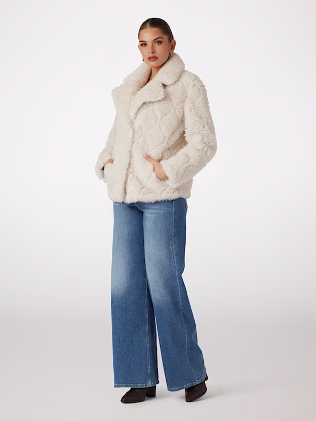 Faux fur jacket - GUESS