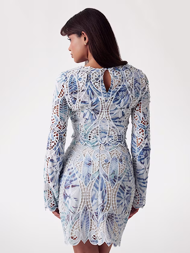 Lace crop top - GUESS