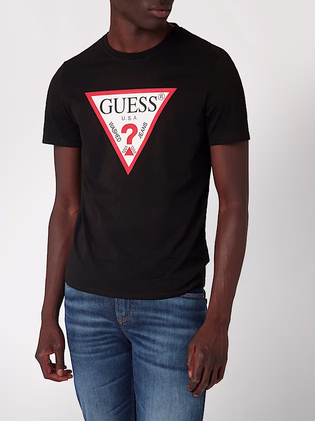 Triangle logo t-shirt - GUESS