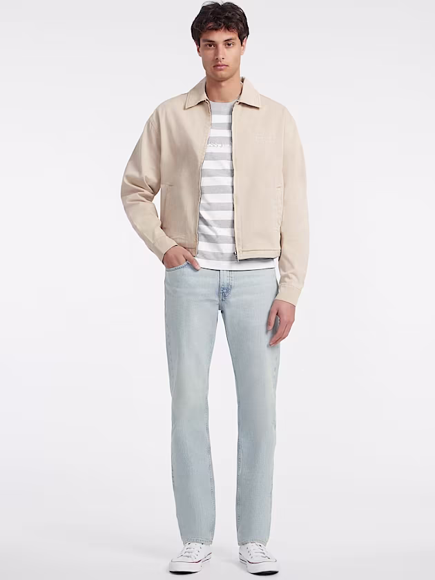 Striped Logo Tee - GUESS