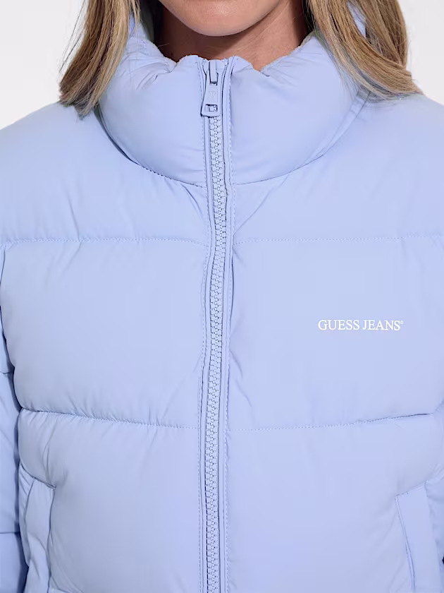 Crop Puffer Jacket - GUESS