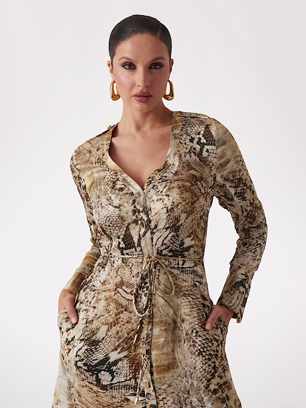 Maxi chemisier dress Marciano - GUESS