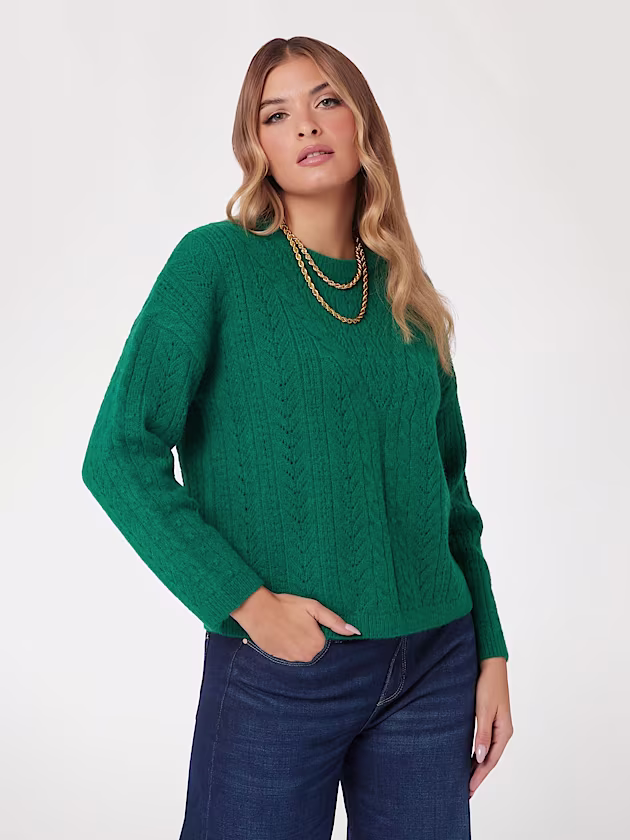 Alpaca wool-blend sweater - GUESS