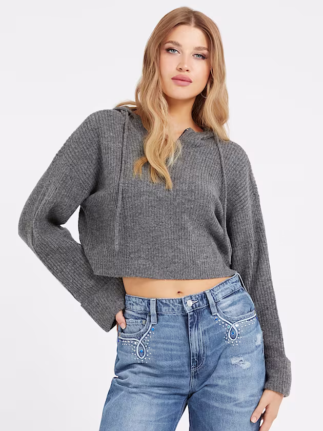 Hooded zip sweater - GUESS
