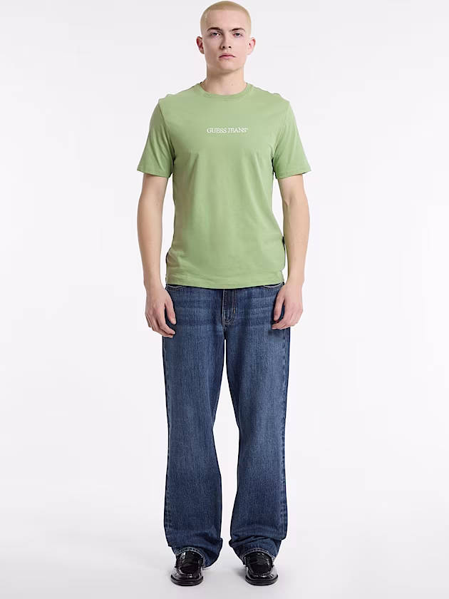 Slim Embroidered Logo Tee - GUESS