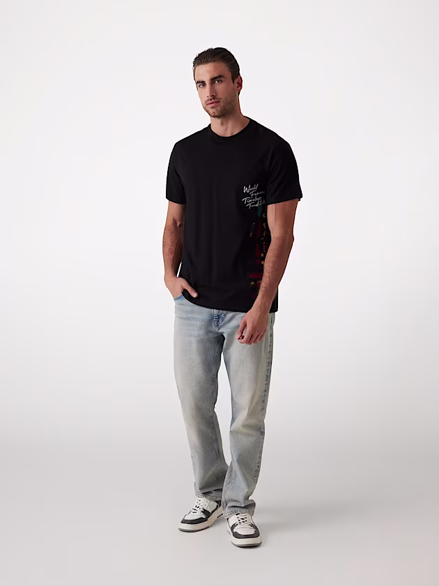 Vertical logo T-shirt - GUESS