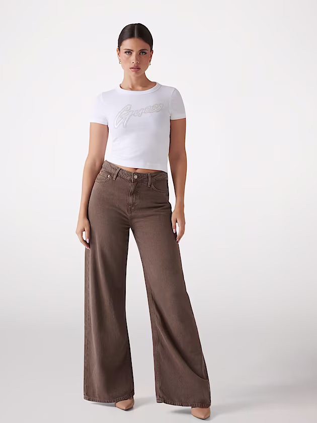 Bellflower wide leg pant - GUESS