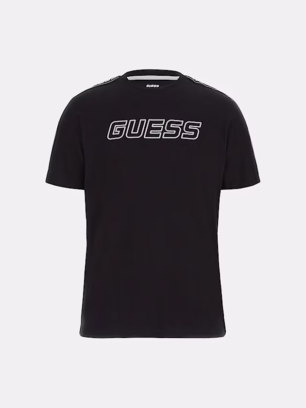 Front logo stretch t-shirt - GUESS