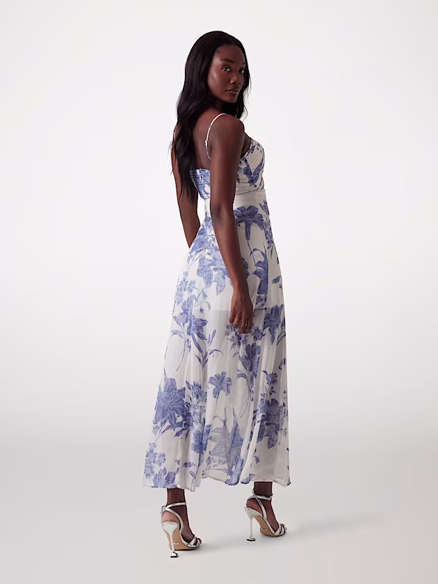 Chiffon maxi dress - GUESS