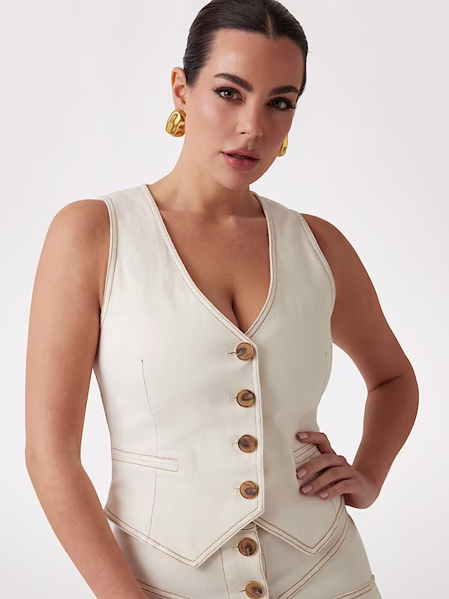 Marciano stretch denim vest - GUESS