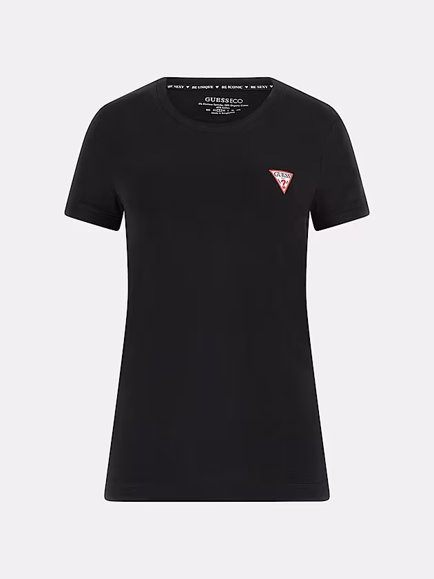 Small triangle logo stretch t-shirt - GUESS