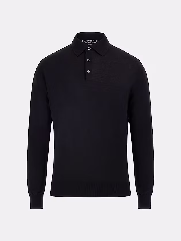 Wool polo sweater - GUESS