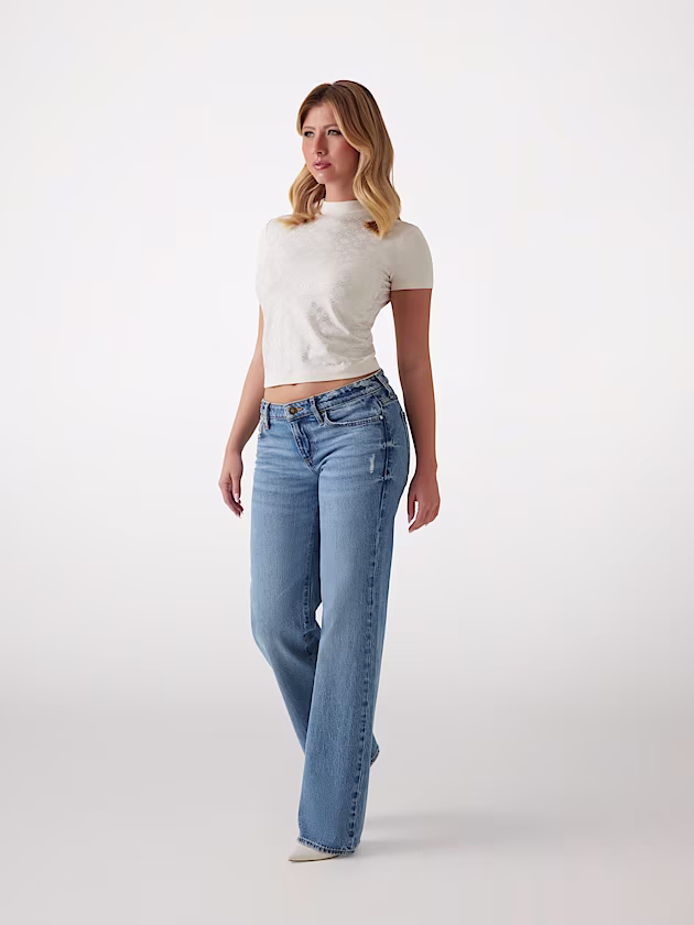 All-over chain logo T-shirt - GUESS