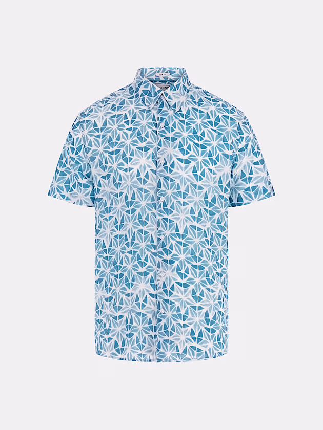 Printed viscose shirt - GUESS