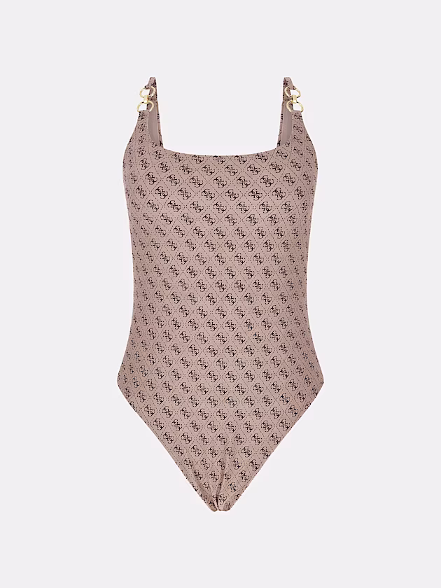 4G logo one-piece swimsuit - GUESS