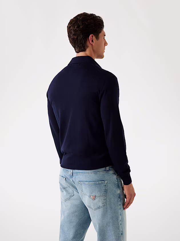 Wool polo sweater - GUESS