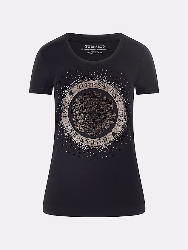 Peony logo T-shirt - GUESS