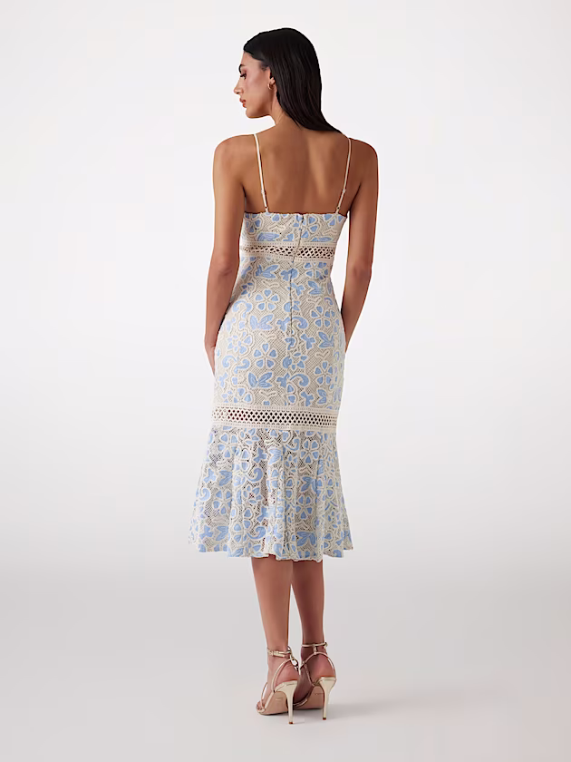Lace midi dress - GUESS