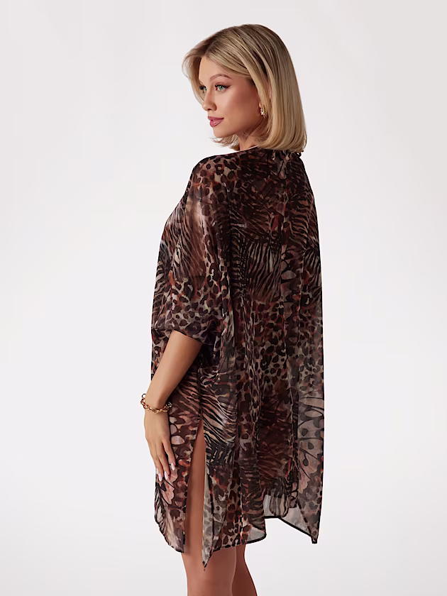 Animal-print kimono - GUESS
