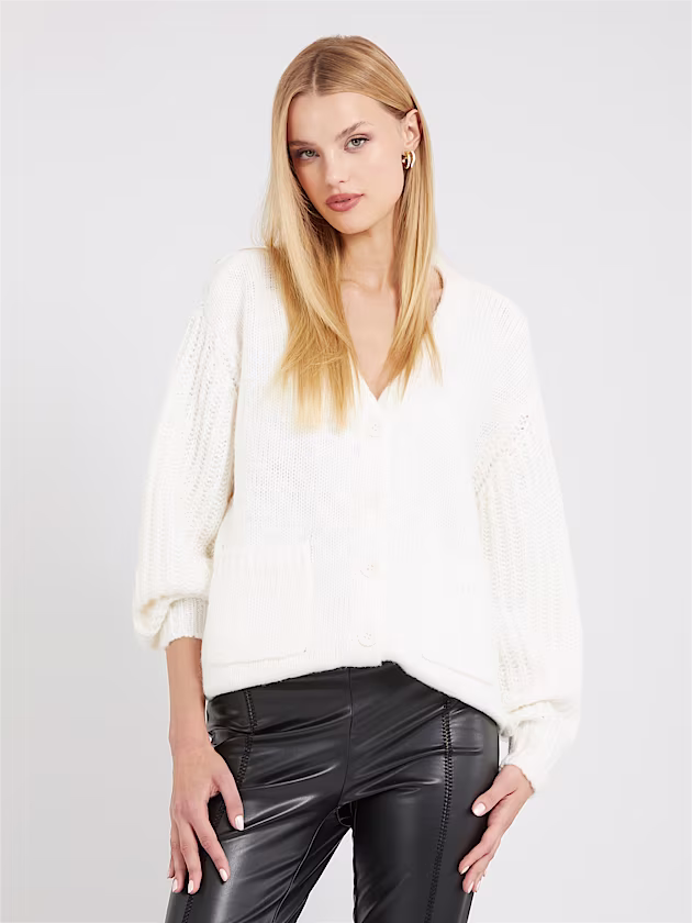 Front pockets cardigan - GUESS