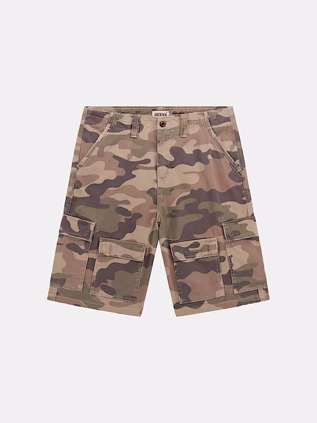 Twill cargo shorts - GUESS