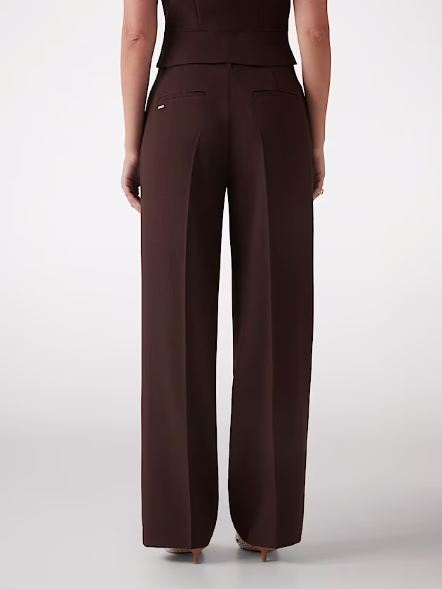 Tailored wide leg pant - GUESS