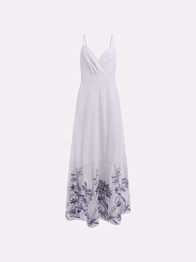 Embroidered long dress - GUESS