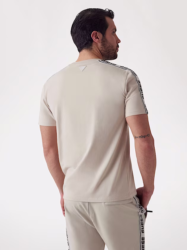 Front logo stretch t-shirt - GUESS