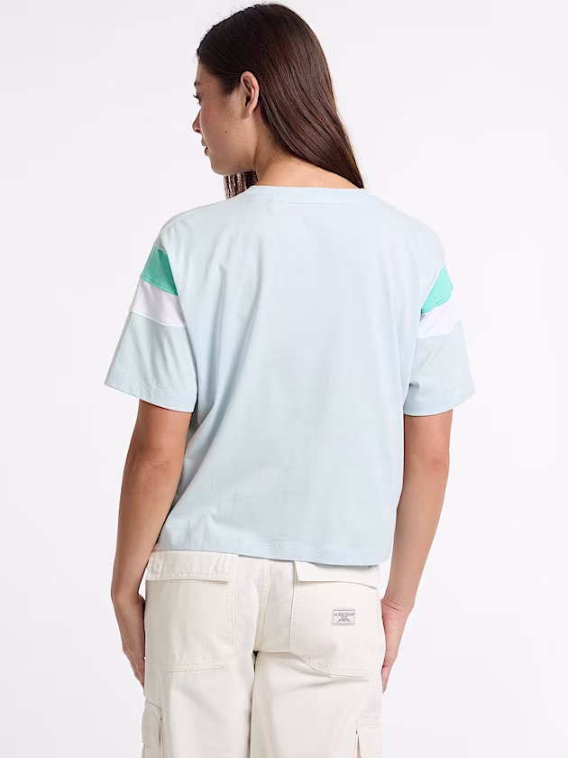 Cropped logo t-shirt - GUESS