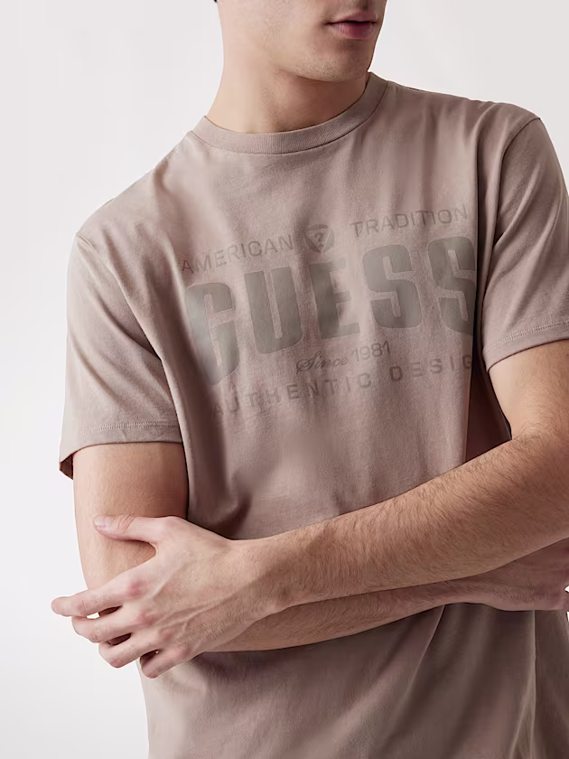 Front logo T-shirt - GUESS