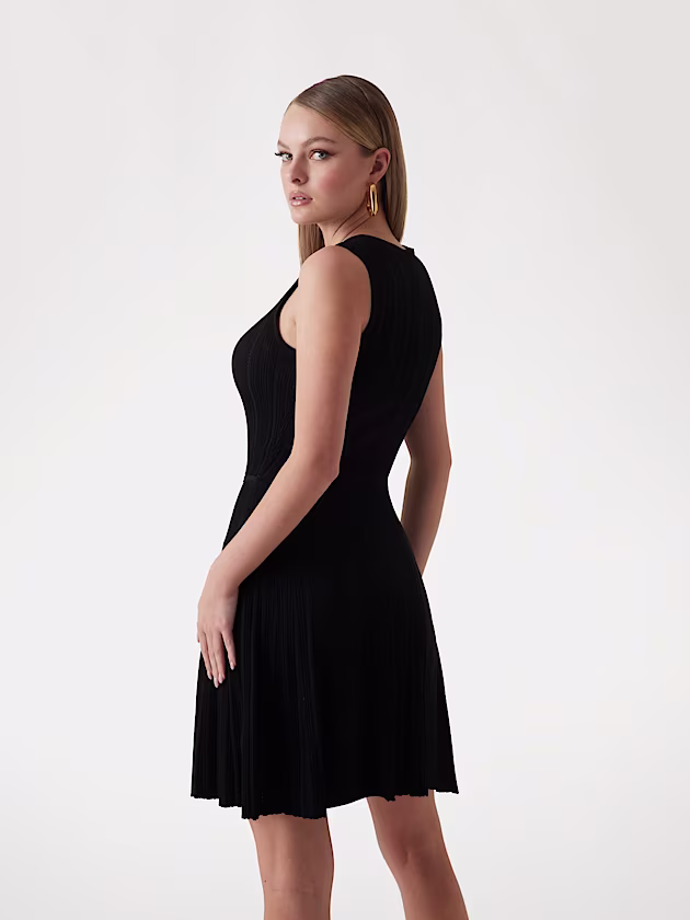 Marciano rib-knit mini dress - GUESS