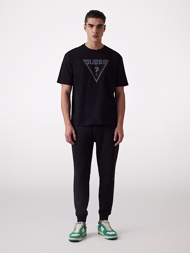 Triangle logo t-shirt - GUESS