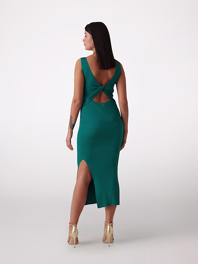 Bodycon long sweater dress - GUESS