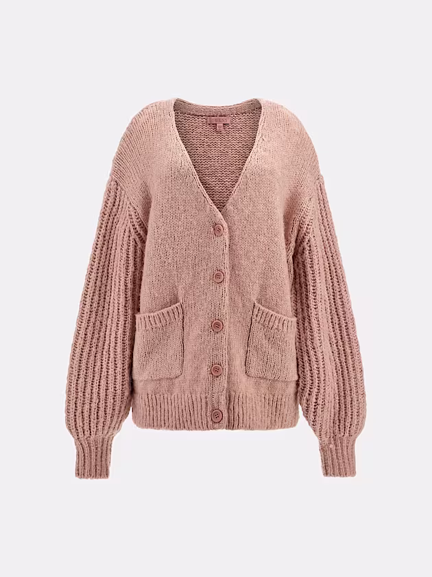 Front pockets cardigan - GUESS