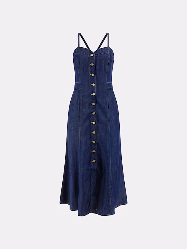 Midi denim sundress - GUESS