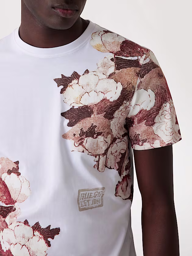 Floral print T-shirt - GUESS
