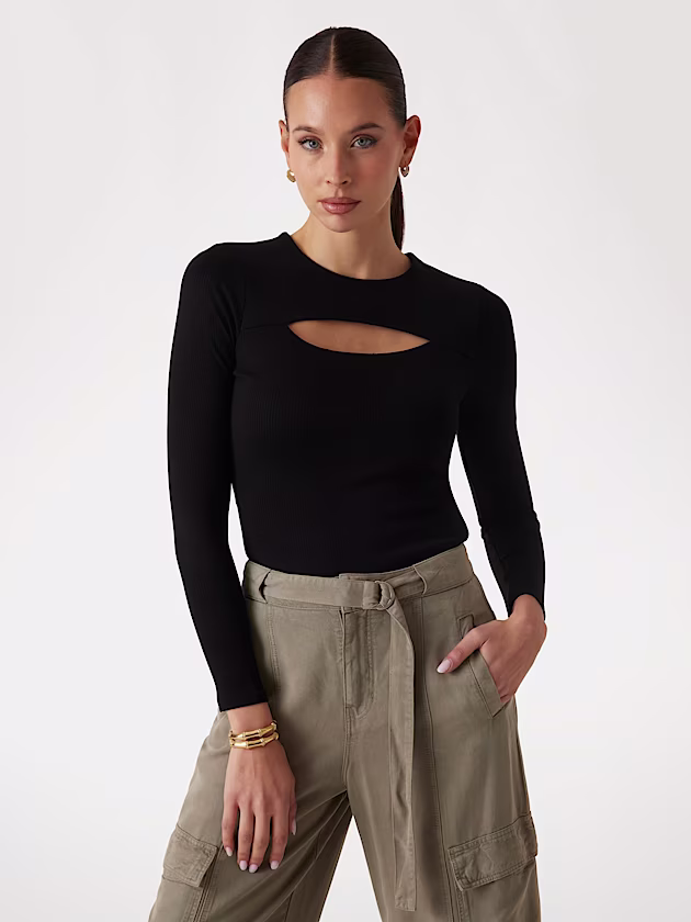 Cut-out stretch top - GUESS