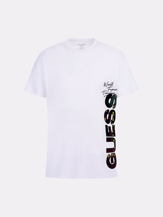Vertical logo T-shirt - GUESS