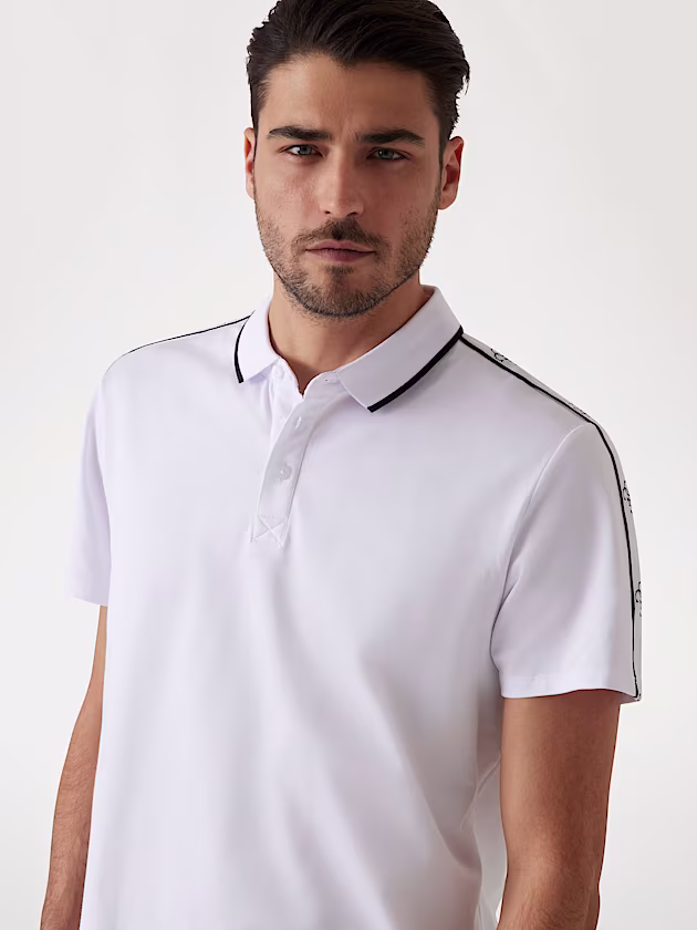 Logo bands polo shirt - GUESS