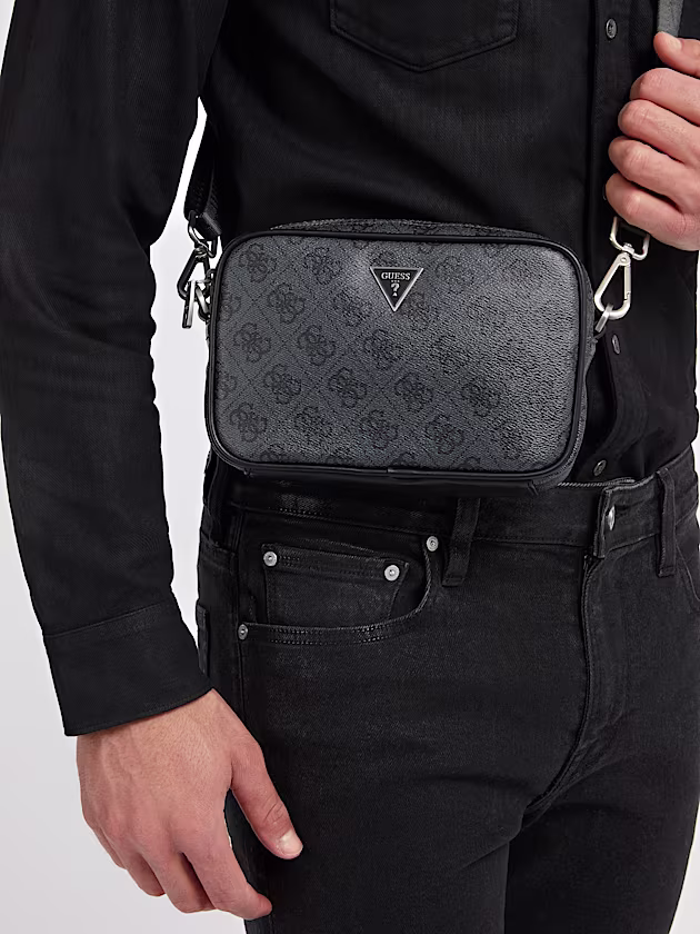 Vezzola Smart 4G Logo Mini Crossbody Bag - GUESS